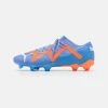 Puma Future Ultimate Low Fg/Ag - Moulded Stud Football Boots - Blue Glimmer/White/Ultra Orange -Fashion clothing 793c212ef80544ac8d23085925bff4e0