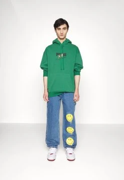 Puma Downtown Graphic Hoodie- Sweatshirt - Green -Fashion clothing 7984d66f55c640d985bfbb8f4d7864d2