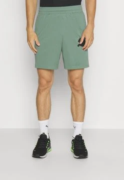 Puma Train All Day Big Cat - Sports Shorts - Eucalyptus/Black