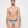 Puma Basic Brief 2 Pack - Briefs - Dark Grey Melange/Black -Fashion clothing 80def05b85a8437aa2984a372fe0c620