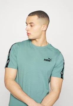 Puma Ess Tape - Print T-Shirt - Adriatic -Fashion clothing 8146c4ac88f040f392dc7cbef210f921