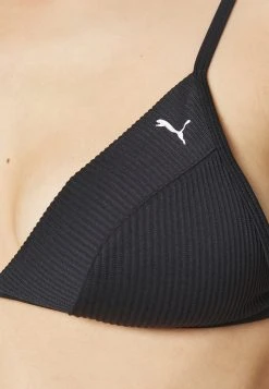 Puma Swim Women Triangle - Bikini Top - Black -Fashion clothing 83153bc4ac534da69514898e5eb2c49e