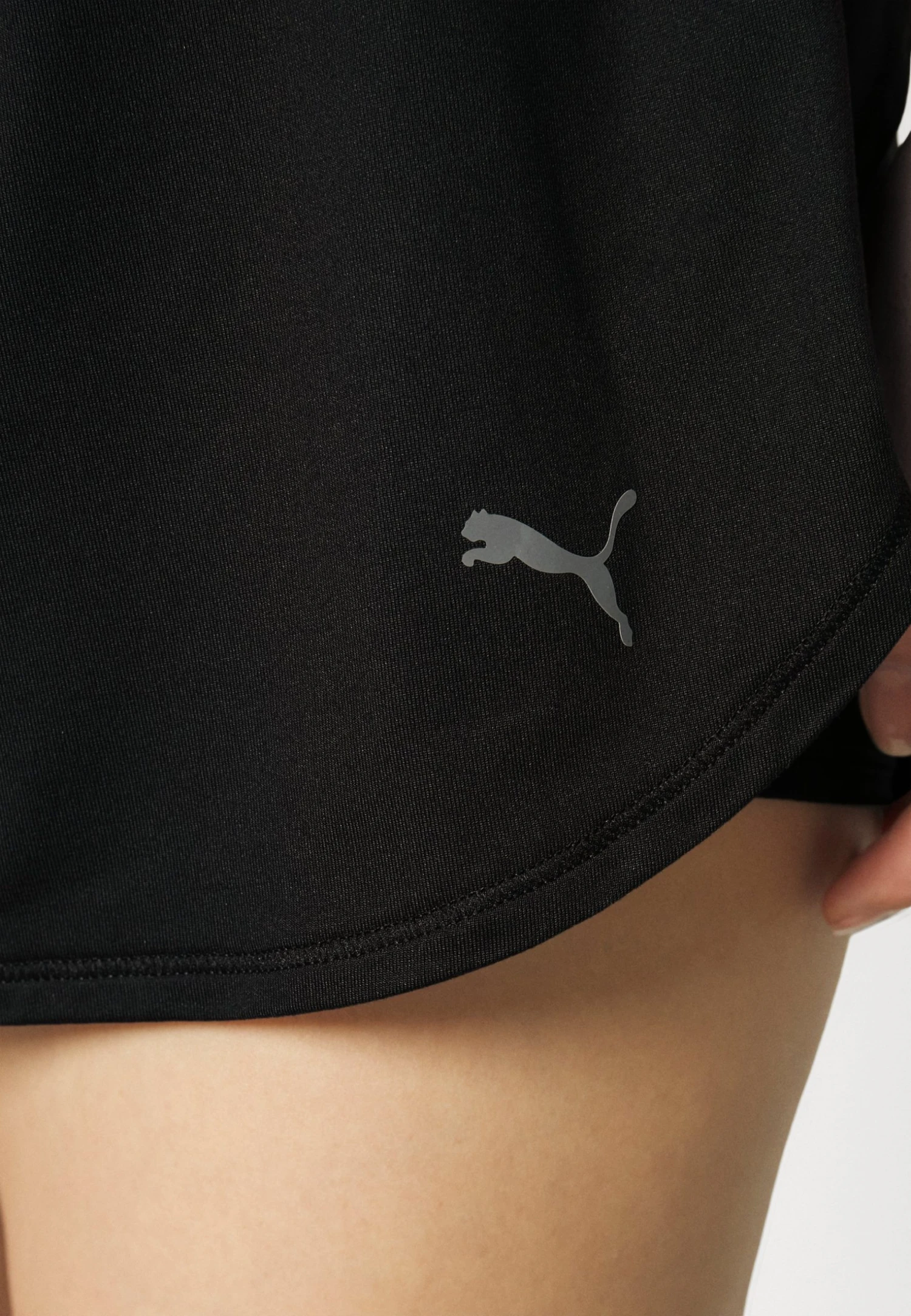 Puma Studio Flow Short - Sports Shorts - Black 7 Puma Studio Flow Short - Sports Shorts - Black - Image 5