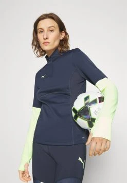 Puma Individualliga Women Zip - Sweatshirt - Parisian Night/Fizzy Light -Fashion clothing 85dd48d4dfe2415285f512eb53704b4c