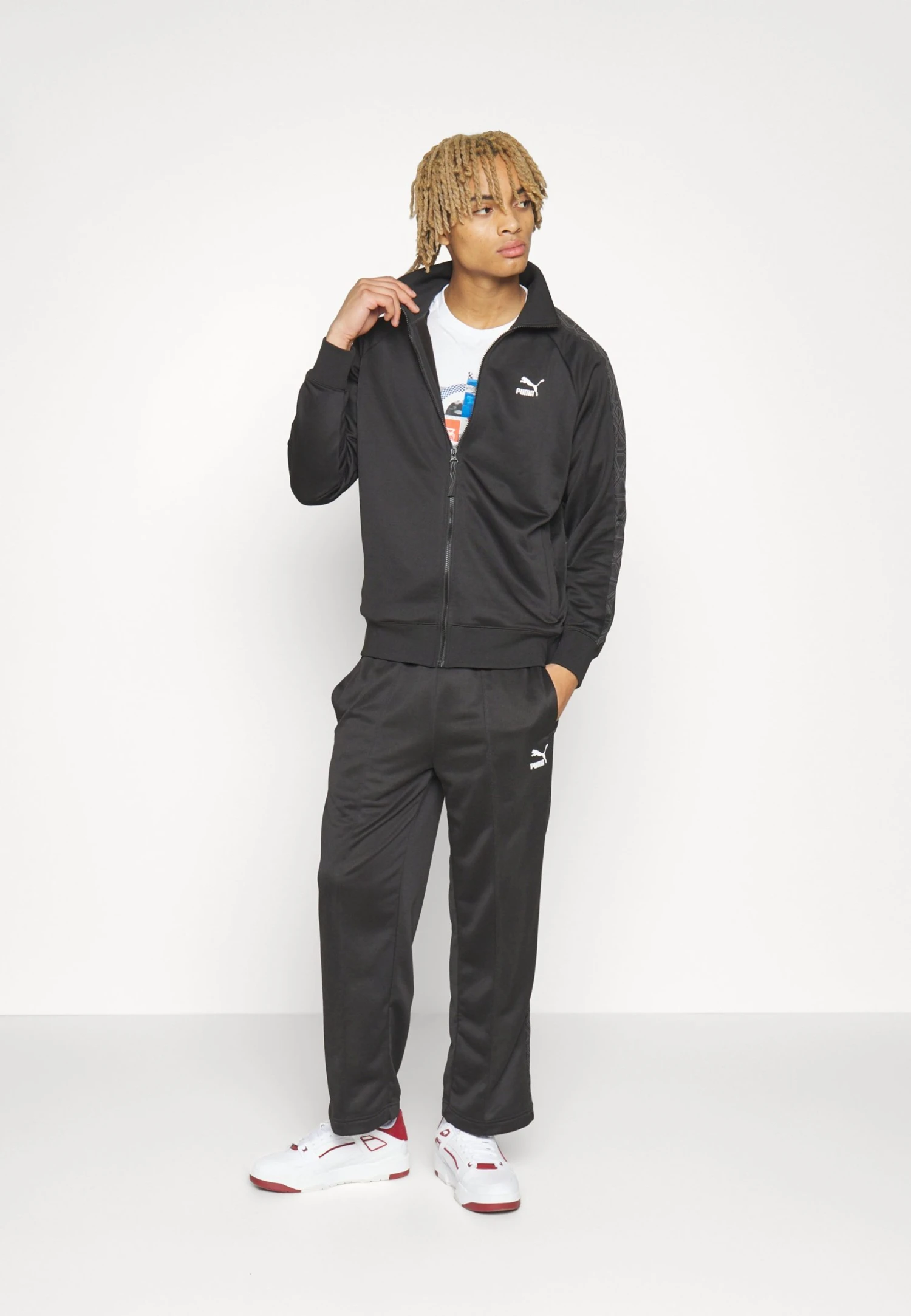 Puma Trend Track Jacket - Zip-Up Sweatshirt - Black 7 Puma Trend Track Jacket - Zip-Up Sweatshirt - Black - Image 5