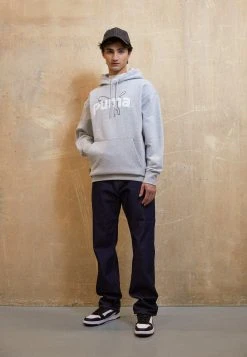 Puma Team Graphic Hoodie - Hoodie - Light Gray Heather -Fashion clothing 86eac270e2474df3b709987a31807ad1