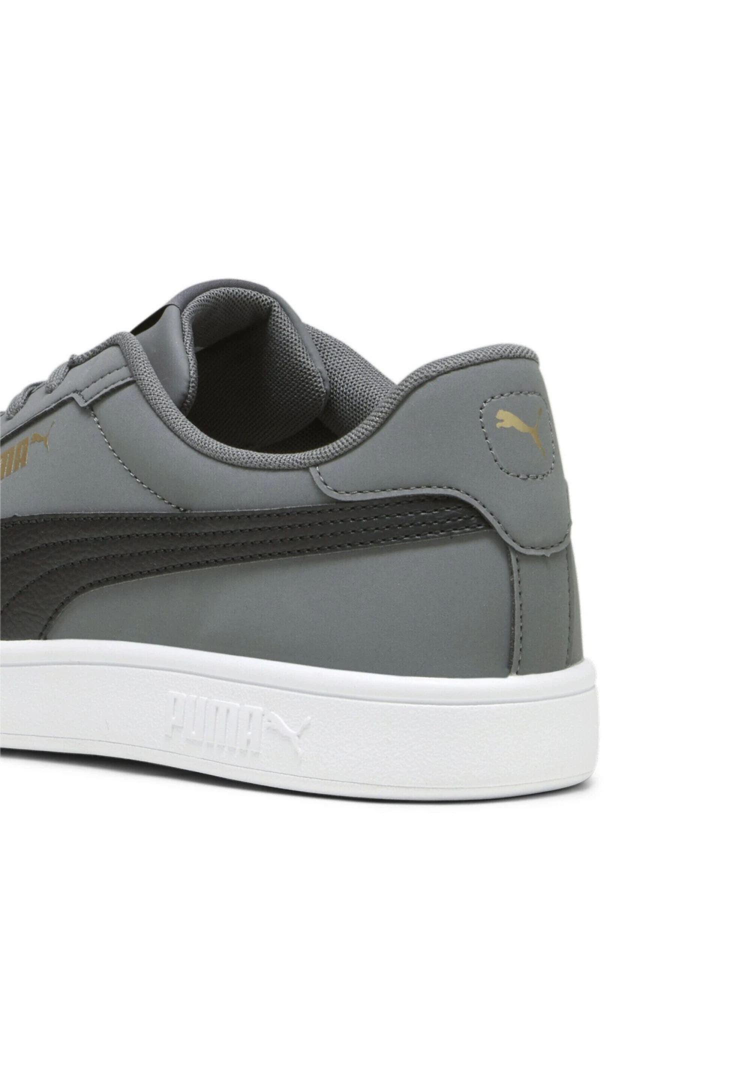 Puma Smash 3 0 Buck - Trainers - Cool Dark Gray- Black- Gold- White 7 Puma Smash 3 0 Buck - Trainers - Cool Dark Gray- Black- Gold- White - Image 5