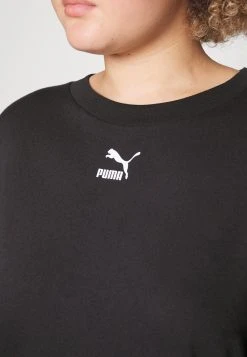 Classics Tee Dress Plus - Jersey Dress - Puma Black -Fashion clothing 87a813e2de23413b88d84044723ce31a