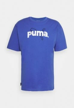 Puma Team Graphic Tee - Print T-Shirt - Royal Sapphire -Fashion clothing 8903008d135c4b329931c70811235fb7