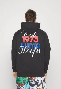 Puma Franchise Graphic Hoodie - Hoodie - Black -Fashion clothing 89f9849d59104c51aba4db099d4a3483