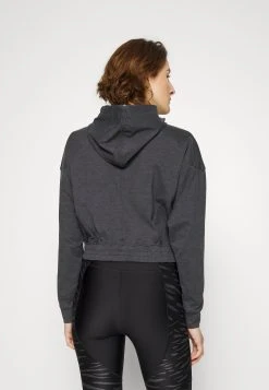 Puma Train Cloudspun Hoodie - Zip-Up Sweatshirt - Black Heather -Fashion clothing 8a40dd46d4154a6cb3451d1982117fdb