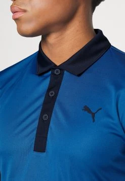 PUMA Golf Gamer - Polo Shirt - Lake Blue-Navy Blazer -Fashion clothing 8b22717ab4884e1fa5b18b4b05031b74