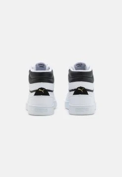 Puma Shuffle Mid Unisex - High-Top Trainers - White/Black/Team Gold -Fashion clothing 8b535aea5b4742c4a4201c7a7ea40a3c