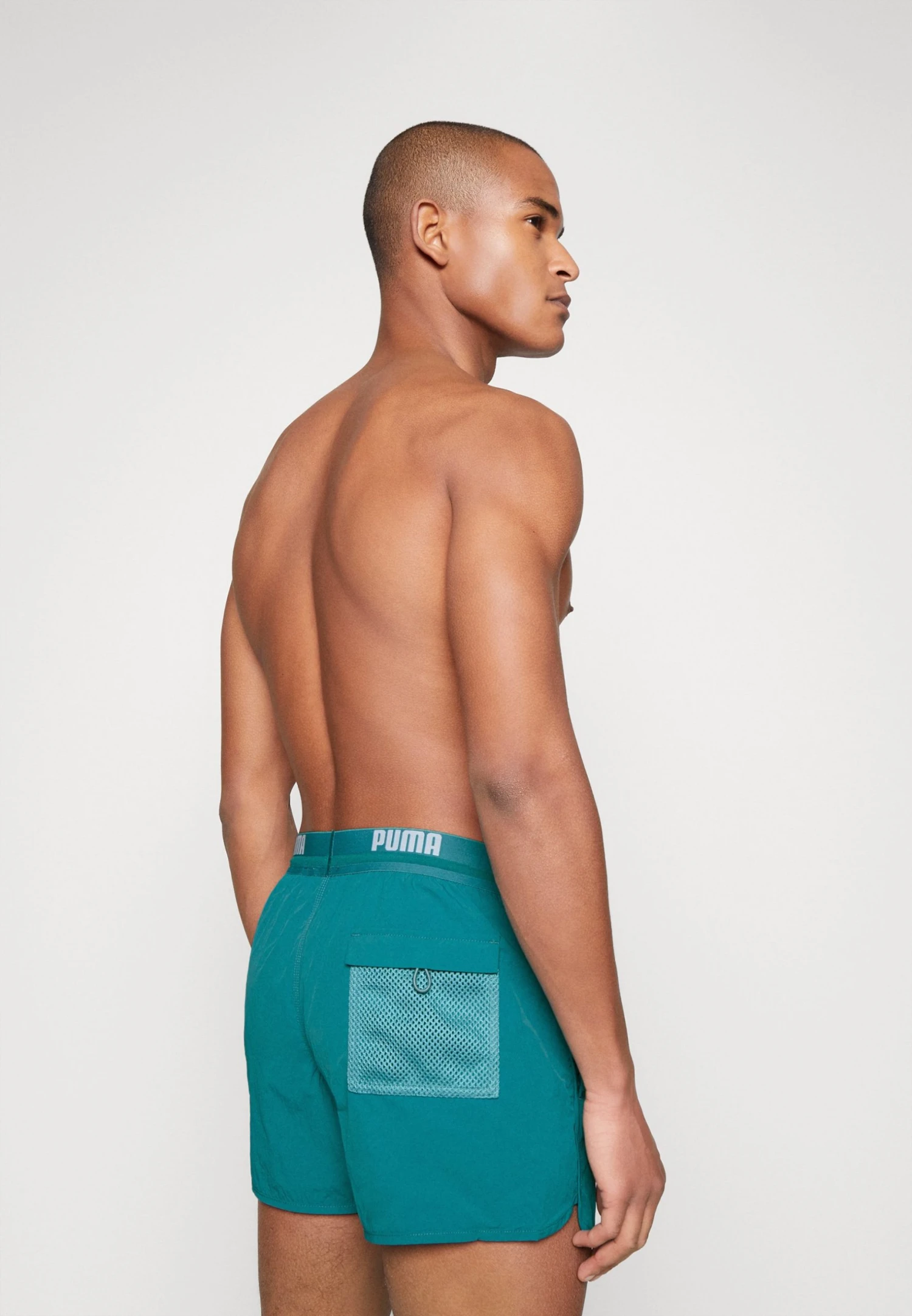 Puma Swim Men Track- Swimming Shorts - Teal 4 Puma Swim Men Track- Swimming Shorts - Teal - Image 2