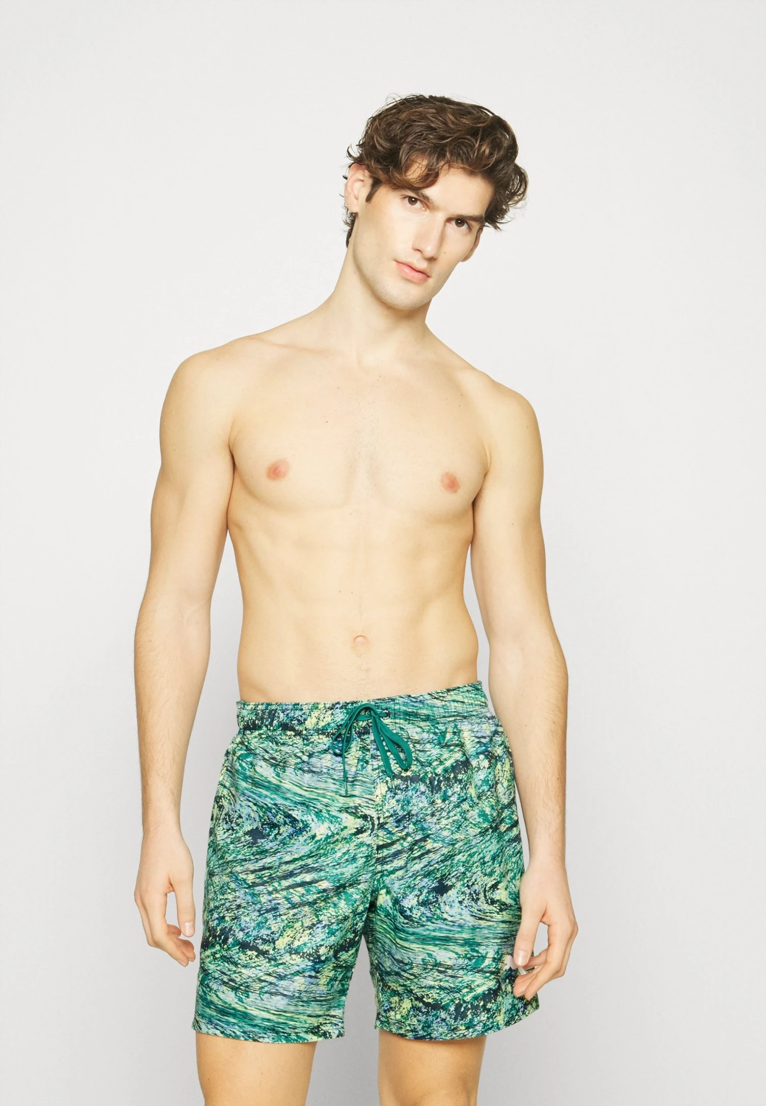 Puma Swim Men Printed - Swimming Shorts - Green Mashup 3 Puma Swim Men Printed - Swimming Shorts - Green Mashup