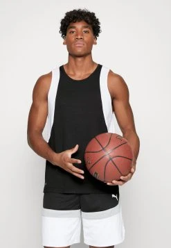 Puma The Excellence Tank - Top - Black/White -Fashion clothing 8e879c1d256e4b2c982ce783d46f0909