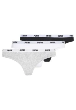 Puma 3 Pack - Thong - White/Grey /Black -Fashion clothing 8f144ac044784145827ce93a6554e1c9