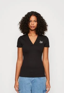 Puma Classics V Neck Slim Tee - Basic T-Shirt