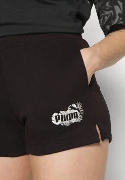 Puma Power - Sports Shorts - Black -Fashion clothing 8f35ae3c85d046f388fbb5145832f2ec