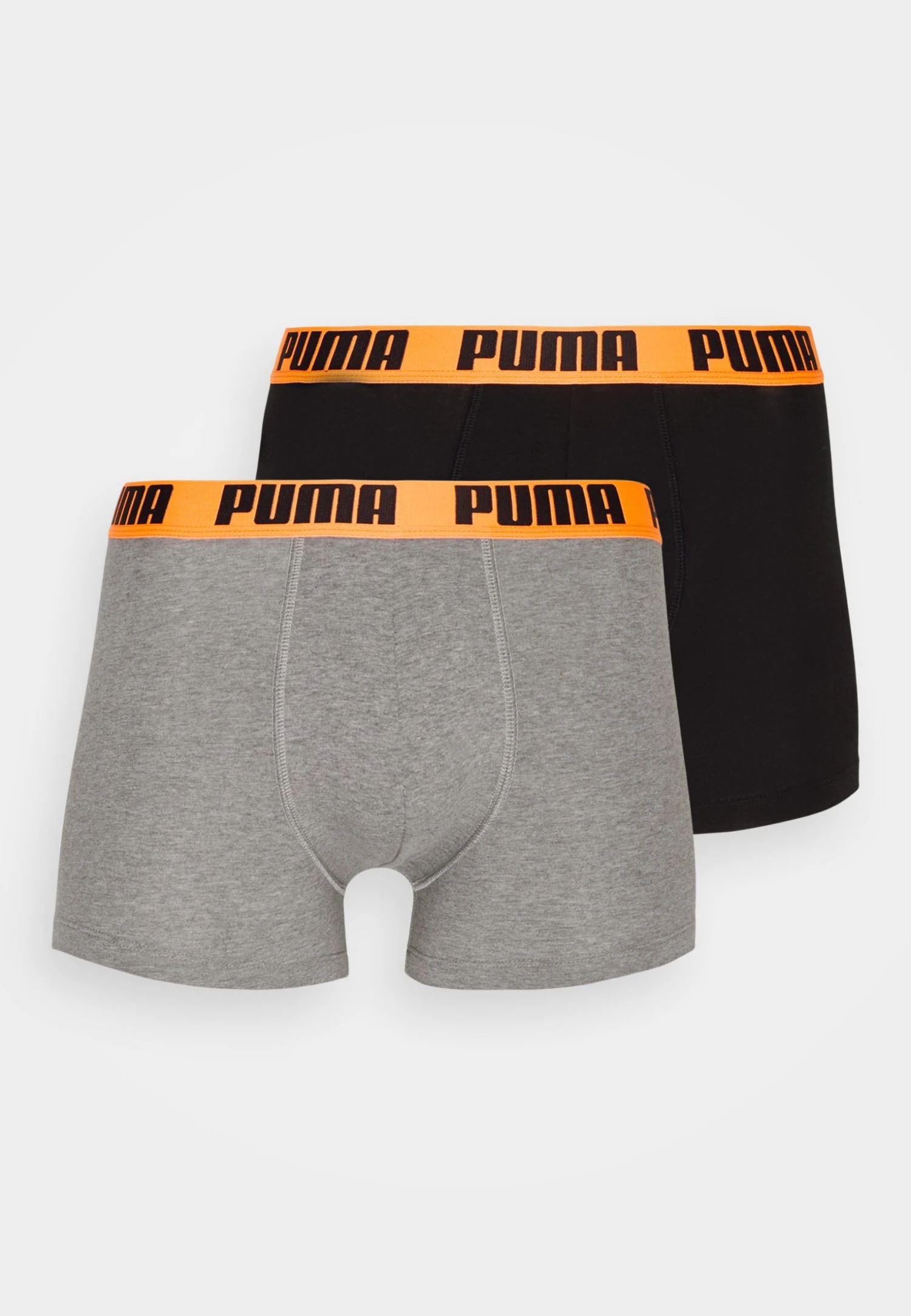 Puma Basic 2 Pack - Pants - Mid Grey/Ultra Orange 6 Puma Basic 2 Pack - Pants - Mid Grey/Ultra Orange - Image 4
