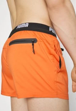 Puma Swim Men Logo Length Swim Shorts - Swimming Shorts - Chili Powder -Fashion clothing 9049628773cf485a9fde29b134788107