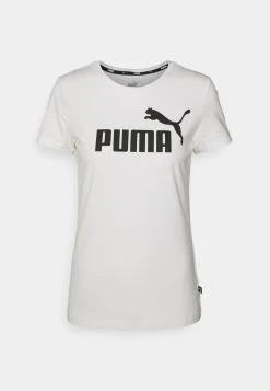 Puma Ess Slim Logo - Print T-Shirt -White -Fashion clothing 9188fc4e6b574ffe8ad261fb8e668d90