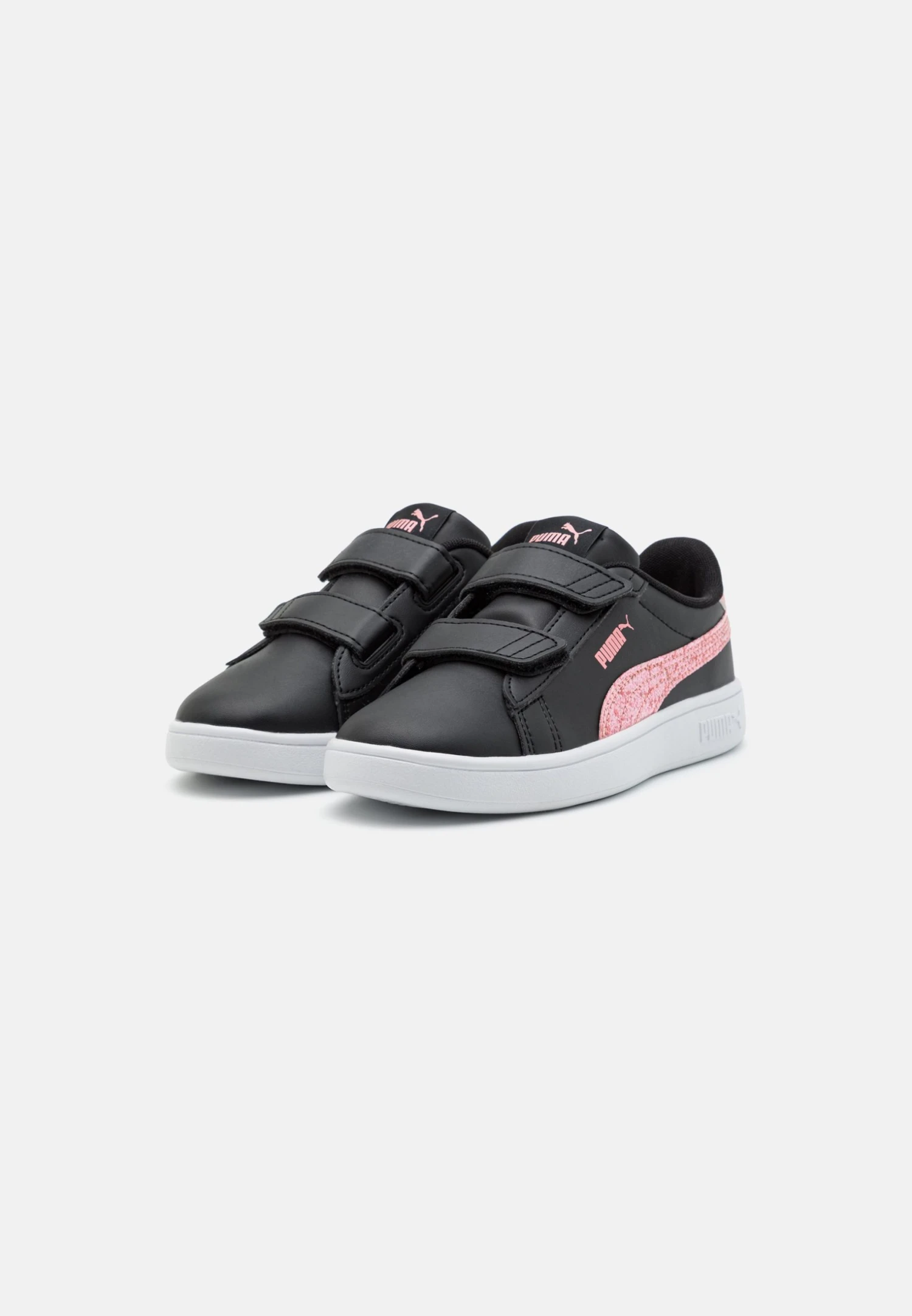 Puma Smash 3.0 Star Glow- Trainers - Black/Peach Smoothie/White 4 Puma Smash 3.0 Star Glow- Trainers - Black/Peach Smoothie/White - Image 2