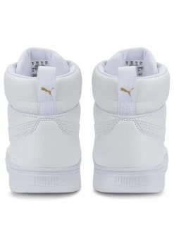 Caven Mid Unisex - High-Top Trainers - Puma White-Puma White-Puma Team Gold-Gray Violet -Fashion clothing 937817d8a66f4062bffb8ad5854710a1