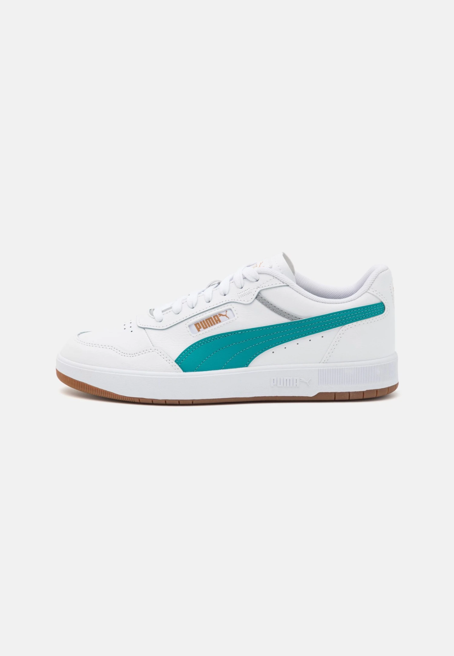 Puma Court Ultra Unisex - Trainers - White/Green Lagoon/Gold 3 Puma Court Ultra Unisex - Trainers - White/Green Lagoon/Gold