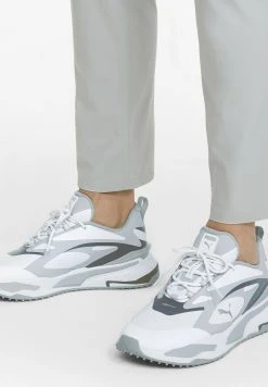 PUMA Golf Gs Fast - Golf Shoes - White-High Rise Quiet Shade