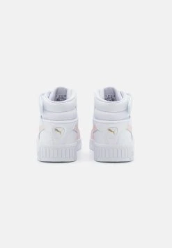Puma Carina 2.0 Mid - High-Top Trainers - White/Frosty Pink/Gold -Fashion clothing 983dadeb32134a9f9f5c709efa3f63e4