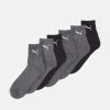 Puma Short Crew Ecom 6 Pack Unisex - Sports Socks - Grey -Fashion clothing 988eb9b5a28a43cbb7d4ca68a0809a32