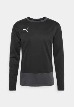 Puma Teamgoal Training- Fleece Jumper - Black/Asphalt 13 Puma Teamgoal Training- Fleece Jumper - Black/Asphalt -Fashion clothing 98994da81244469686a50b1405f461e8