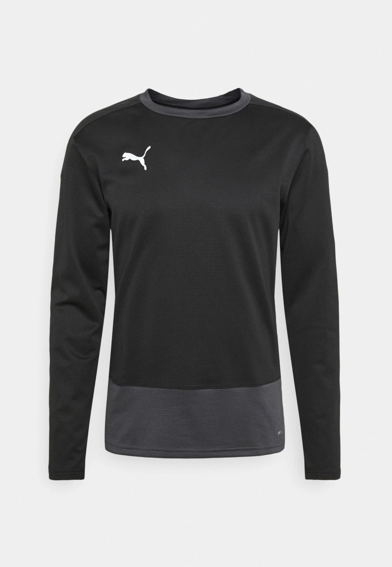 Puma Teamgoal Training- Fleece Jumper - Black/Asphalt 7 Puma Teamgoal Training- Fleece Jumper - Black/Asphalt - Image 5