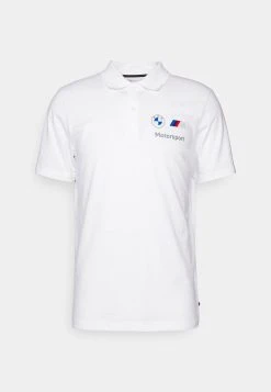Puma Bmw Mms Ess- Polo Shirt - White -Fashion clothing 991bb9e0a8544101b4dabaf9c9fc6653