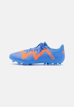 Puma Future Play Mg - Moulded Stud Football Boots - Blue Glimmer/White/Ultra Orange