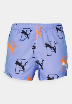 Puma Swim Men Print Cat Logo - Swimming Shorts - Elektro Combo -Fashion clothing 9a2768599f5d4c3881bb9f38782d76b8