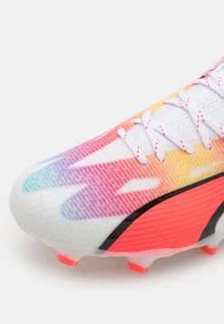 Puma Ultra Ultimate Fg/Ag - Moulded Stud Football Boots - White/Black/Fire Orchid -Fashion clothing 9c333d0b27394847978e9d647378c5a1