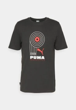 Puma Graphics Production Tee - Print T-Shirt - Black -Fashion clothing 9e4719dc501144e685d8d301a263972c