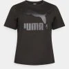 Puma Classics Logo Tee Plus - Print T-Shirt - Black 2 Puma Classics Logo Tee Plus - Print T-Shirt - Black -Fashion clothing 9e5af1e43b044f1c820790e7082b07cc