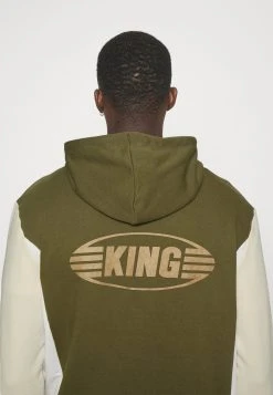 Puma King Hoody - Hoodie - Olive Drab/Alpine Snow -Fashion clothing 9ed5bd879720406fb1790e6d4969f4b5
