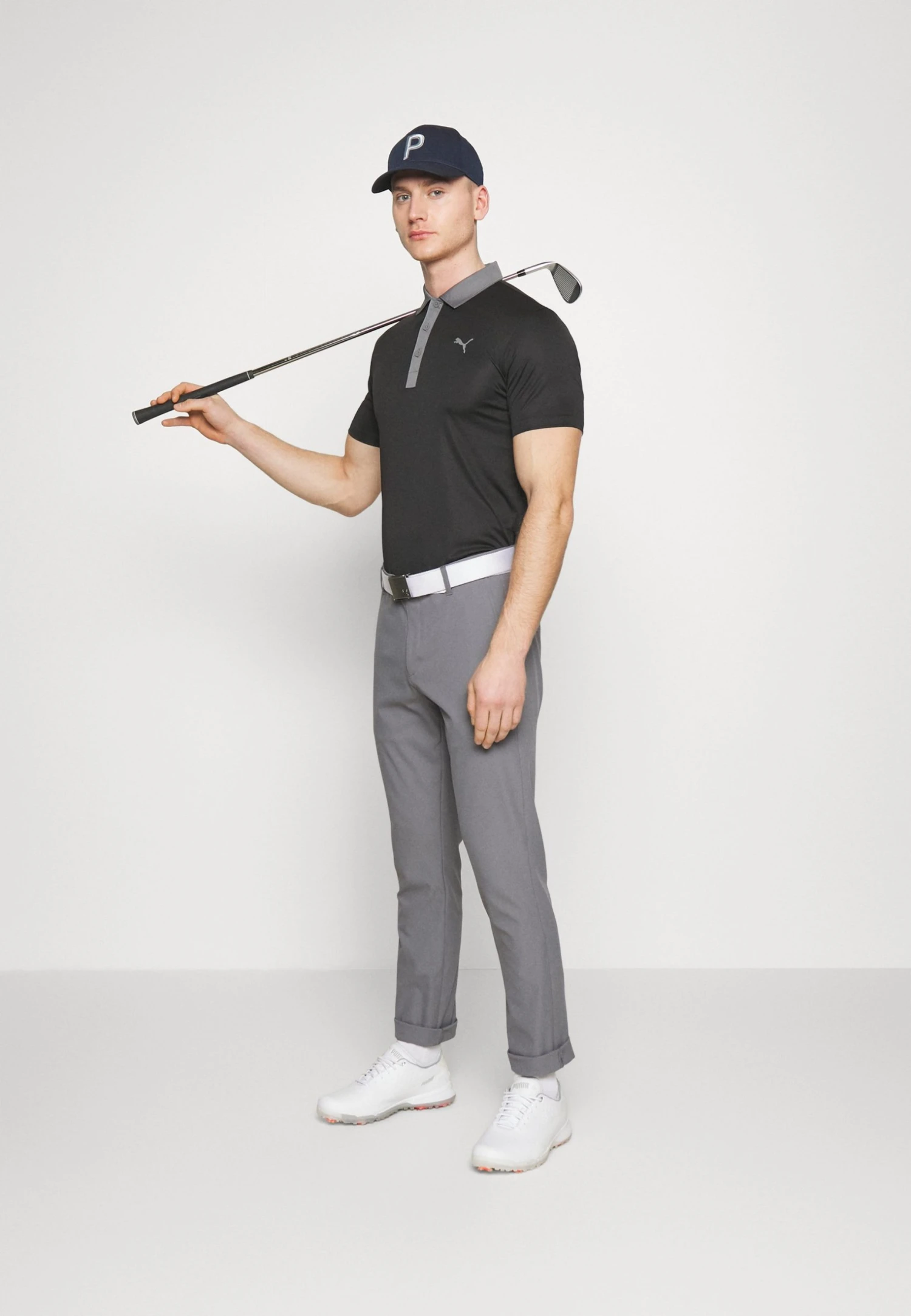 PUMA Golf Dealer Tailored Pant - Trousers - Slate Sky 4 PUMA Golf Dealer Tailored Pant - Trousers - Slate Sky - Image 2