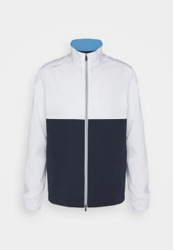 PUMA Golf Monterey Jacket - Windbreaker - White Glow/Navy Blazer -Fashion clothing 9f11f5c7d26f4bc987a3df14db8ed7e7