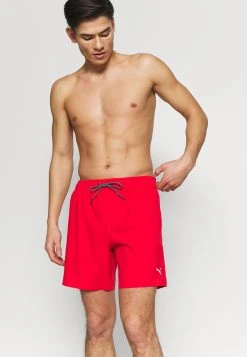 Puma Swim Men Medium Length - Swimming Shorts - Red