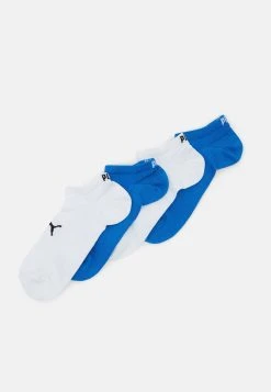 Puma Sport Light Sneaker 4 Pack Unisex - Sports Socks - Blue/White