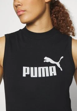 Puma Slim Logo Tank - Top - Black -Fashion clothing a122983cf0ae443689bca7f726131501