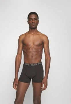 Puma Basic Ecom 6 Pack - Pants - Forest Green/Black/Grey/White -Fashion clothing a3eafba3cadc4b96859f27c3a107f192