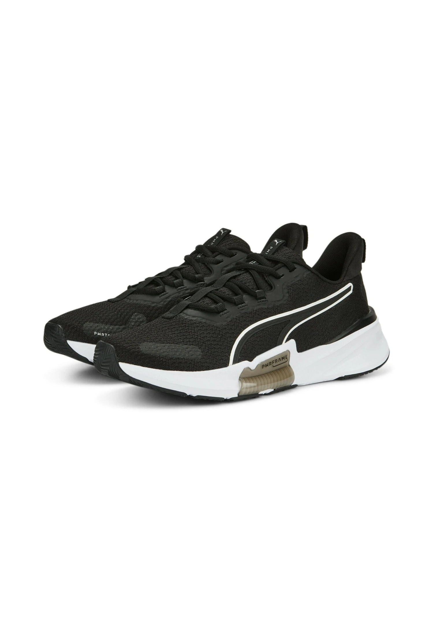 Puma Pwrframe Tr 2 - Training Shoe - Black White Silver 7 Puma Pwrframe Tr 2 - Training Shoe - Black White Silver - Image 5