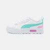Puma Mayze Lth Ps - Trainers - White/Light Pink -Fashion clothing a80c6107c8b745da8d5f23ef050fddab
