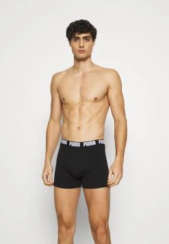 Puma Basic4P Ecom - Pants - White/Grey Melange